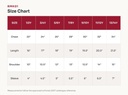 RMK01 Size Chart