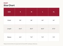 M20F Size Chart
