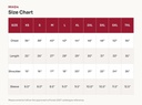 MH04 Size Chart