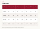 L02 Size Chart