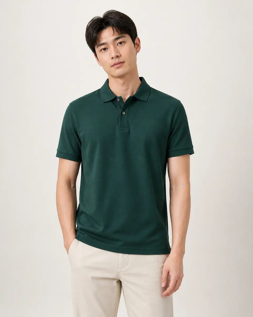 L03 - Polo 100% Cotton Lycra 220GSM