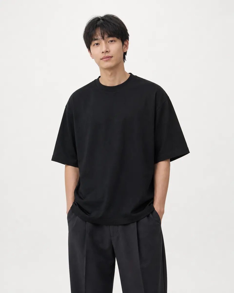 RC10 - Roundneck Oversize Premium Cotton S/S 300GSM